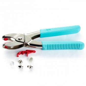 Preview: Prym Love Vario Zange mit Loch-/Color Snaps Werkzeug Mint 390901